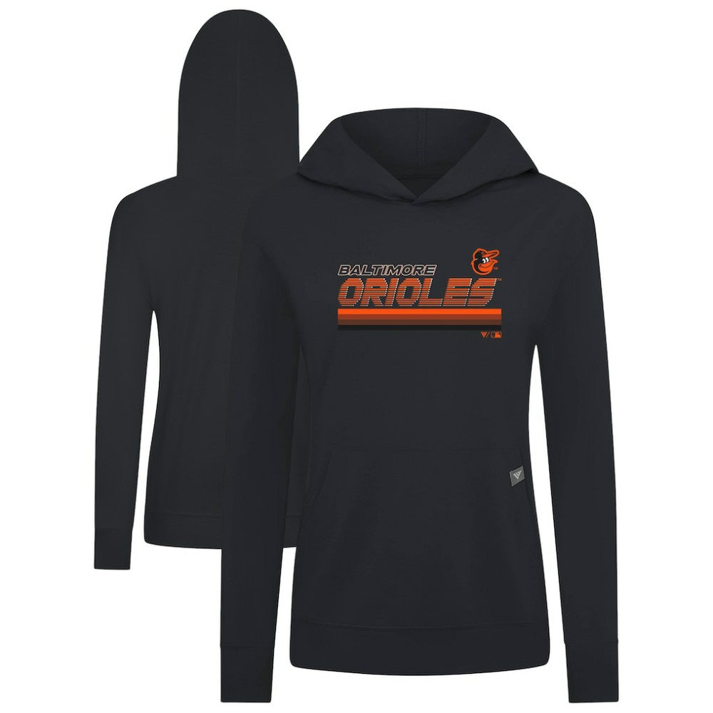 MLB Baltimore Orioles Levelwear Women's Relay Breaker Pullover Hoodie