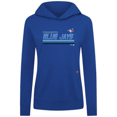 MLB Toronto Blue Jays Levelwear Women's Relay Breaker Pullover Hoodie