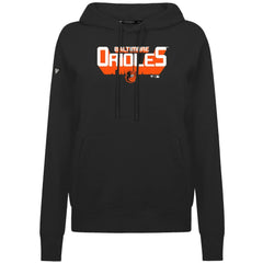 MLB Baltimore Orioles Levelwear Women's Adorn Retro 3D Pullover Hoodie