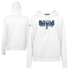 MLB Seattle Mariners Levelwear Women's Adorn Retro 3D Pullover Hoodie