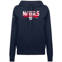 MLB Washington Nationals Levelwear Women's Adorn Retro 3D Pullover Hoodie