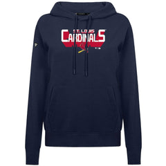 MLB St. Louis Cardinals Levelwear Women's Adorn Retro 3D Pullover Hoodie