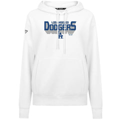 MLB Los Angeles Dodgers Levelwear Women's Adorn Retro 3D Pullover Hoodie