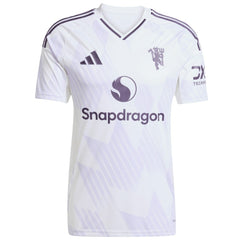 Manchester United 2025/26 Away Replica Custom Jersey - Adidas White