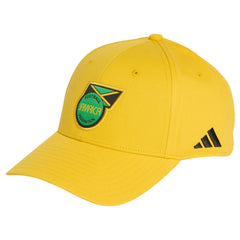 Jamaica National Team Unisex Team Baseball Adjustable Hat - Adidas Yellow