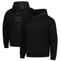 NBA Golden State Warriors The Wild Collective Unisex Blackout Hoodie discount