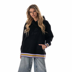 NBA Los Angeles Lakers The Wild Collective Unisex Custom Rib Tonal Premium Hoodie