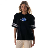 NBA Orlando Magic The Wild Collective Women's Vintage Drop Shoulder Oversized Boyfriend T-Shirt
