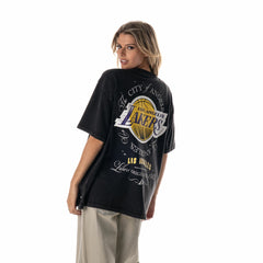 NBA Los Angeles Lakers The Wild Collective Unisex Oversized Streetwear T-Shirt