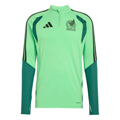Mexico National Team FIFA x World Cup 2026 Tiro Quarter-Zip Training Top - Adidas Green