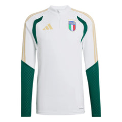 Italy National Team FIFA x World Cup 2026 Tiro Quarter-Zip Training Top - Adidas White