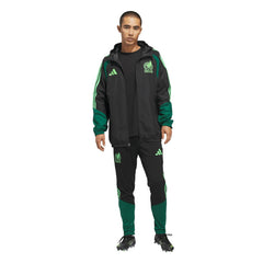 Mexico National Team FIFA x World Cup 2026 Tiro All Weather Full-Zip Jacket - Adidas Black