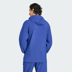 Italy National Team FIFA x World Cup 2026 Full-Zip Travel Windbreaker Jacket - Adidas Blue