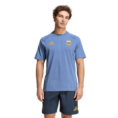 Argentina National Team FIFA x World Cup Tiro Travel T-Shirt - Adidas Blue
