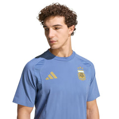 Argentina National Team FIFA x World Cup Tiro Travel T-Shirt - Adidas Blue
