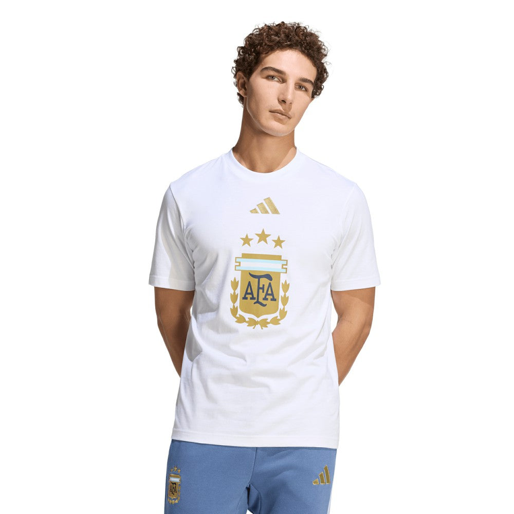 Argentina National Team FIFA x World Cup Alphaskin Graphic T-Shirt - Adidas White