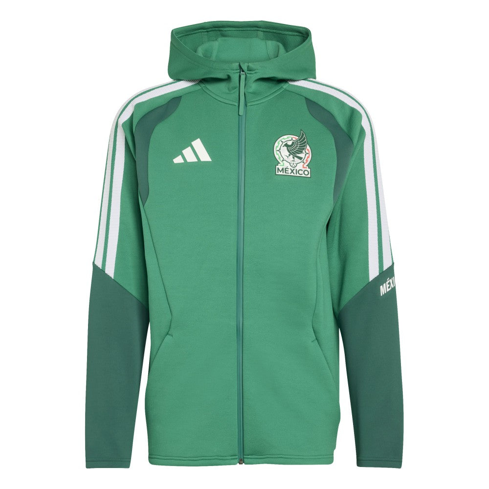 Mexico National Team FIFA x World Cup Tiro Pro Full-Zip Hoodie - Adidas Green