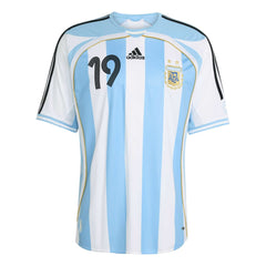 Lionel Messi Argentina National Team 2006 Bringback Home Jersey - Adidas White