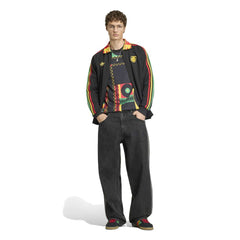 Jamaica National Team Anthem Full-Zip Jacket - Adidas Black