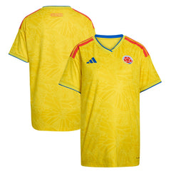Colombia National Team Women's FIFA x World Cup 2026 Home Replica Jersey - Adidas Yellow
