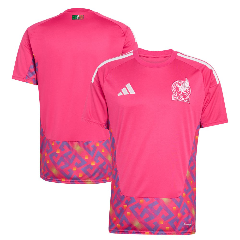 Mexico National Team FIFA x World Cup 2026 Goalkeeper Replica Jersey - Adidas Pink