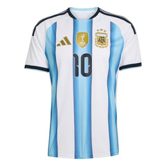 Lionel Messi Argentina National Team FIFA x World Cup 2026 Home Replica Jersey - Adidas White