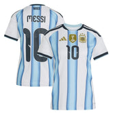 Lionel Messi Argentina National Team Women's FIFA x World Cup 2026 Home Replica Jersey - Adidas White