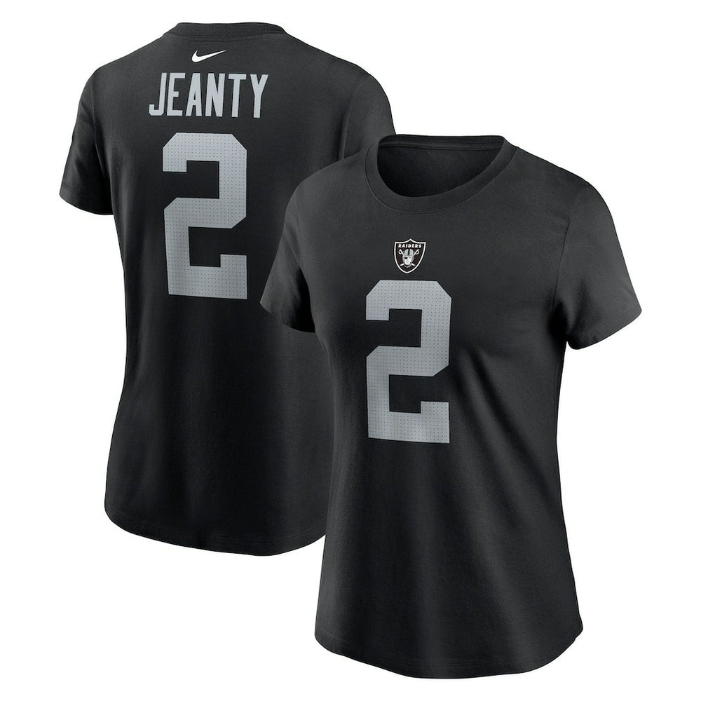 Ashton Jeanty Women's Name & Number T-Shirt - Las Vegas Raiders