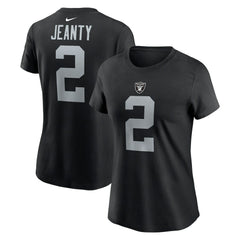Ashton Jeanty Women's Name & Number T-Shirt - Las Vegas Raiders