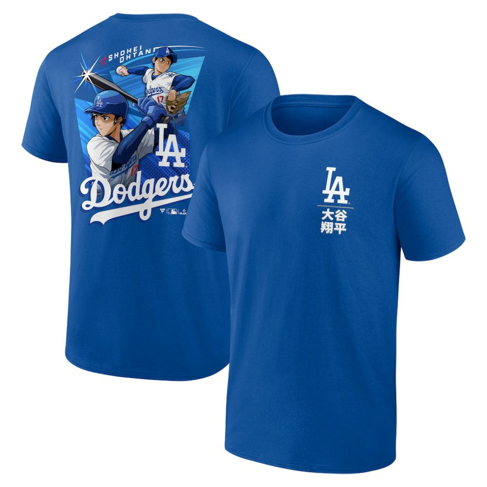 MLB Shohei Ohtani Los Angeles Dodgers Anime Player T-Shirt