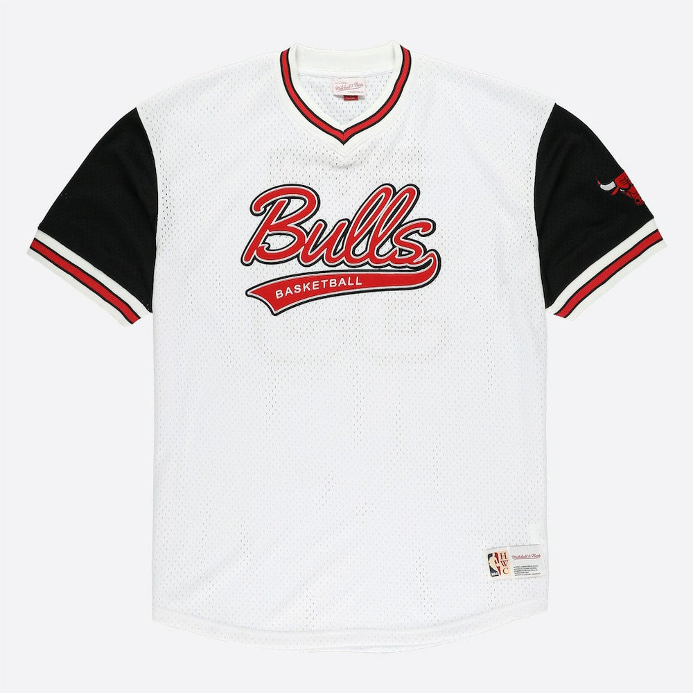 NBA Scottie Pippen Chicago Bulls Player Mesh V-Neck Shirt sale
