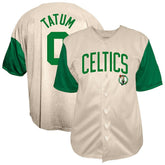 NBA Jayson Tatum Boston Celtics Baseball Jersey