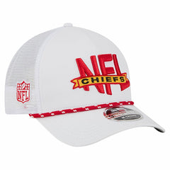 NFL 9FORTY A-Frame M-Crown Adjustable Trucker Hat - Kansas City Chiefs