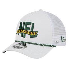 NFL 9FORTY A-Frame M-Crown Adjustable Trucker Hat - Green Bay Packers