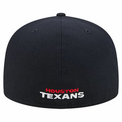 Overlap Wordmark 59FIFTY Fitted Hat - Houston Texans