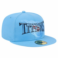 Overlap Wordmark 59FIFTY Fitted Hat - Tennessee Titans