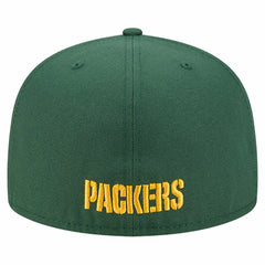 Overlap Wordmark 59FIFTY Fitted Hat - Green Bay Packers