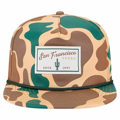 Duck Rope 19TWENTY Snapback Hat - San Francisco 49ers