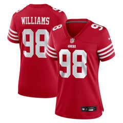 Mykel Williams Women's Team Game Jersey - San Francisco 49ers