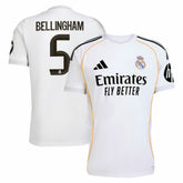 Jude Bellingham Real Madrid 2025/26 Home Replica Jersey - Adidas White