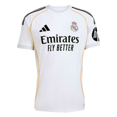 Vini Jr. Real Madrid 2025/26 Home Replica Jersey - Adidas White
