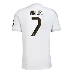 Vini Jr. Real Madrid 2025/26 Home Replica Jersey - Adidas White