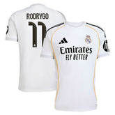 Rodrygo Real Madrid 2025/26 Home Replica Jersey - Adidas White