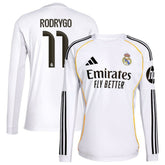 Rodrygo Real Madrid 2025/26 Home Replica Jersey - Adidas White