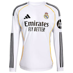 Rodrygo Real Madrid 2025/26 Home Replica Jersey - Adidas White