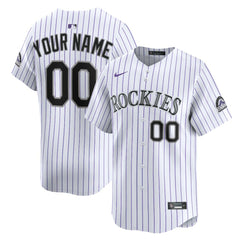 MLB Colorado Rockies Nike Youth Home Custom Limited Jersey