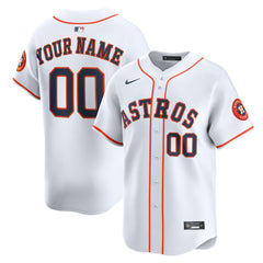 MLB Houston Astros Nike Youth Home Custom Limited Jersey