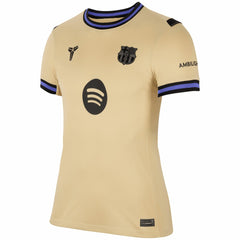 Barcelona Women's 2025/26 Away Stadium Replica Custom Jersey - Nike Gold