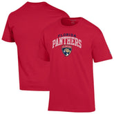 NHL Red Florida Panthers Champion Primary Logo T-Shirt