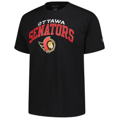NHL Black Ottawa Senators Champion Primary Logo T-Shirt